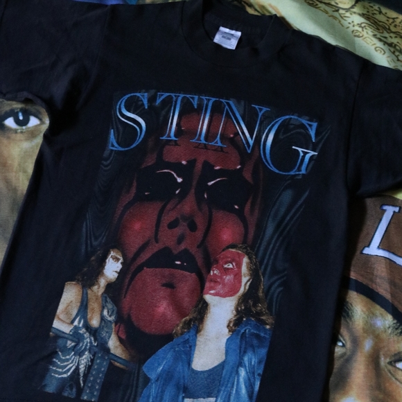 激レア スティング Tシャツ 2XL WWE WWF WCW nWo STING Sting Vintage